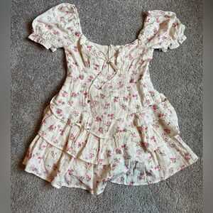 Olivaceous Aneesha dress